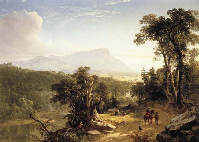 Asher Brown Durand Landscape composition in the catskills France oil painting art